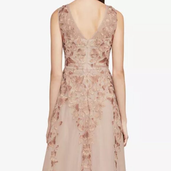 BCBGMAXAZRIA Eugene Butterfly-Embroidered Dress Size 2 - Picture 16 of 16